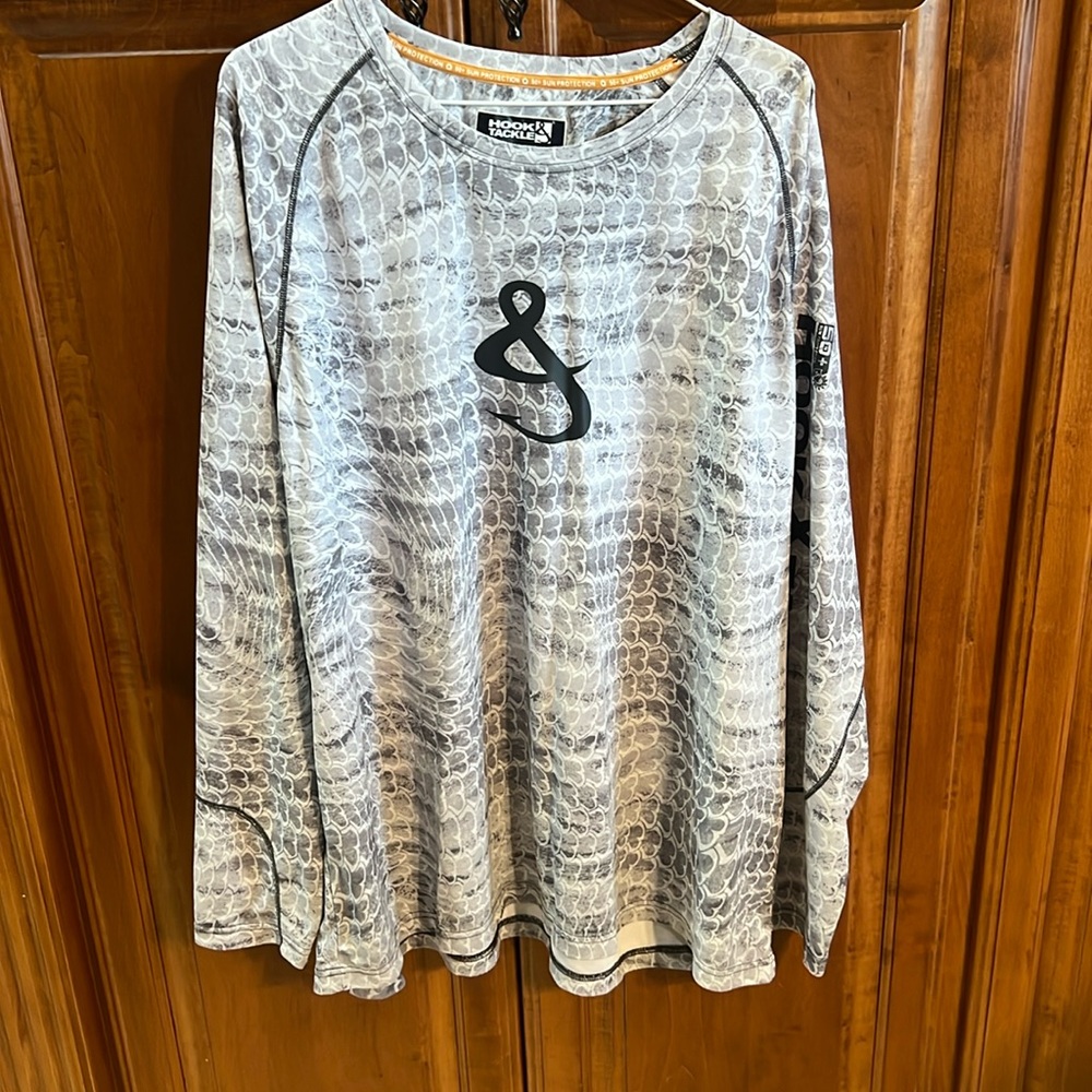 Hook and Tackle, Dri-Fit fishing shirt.